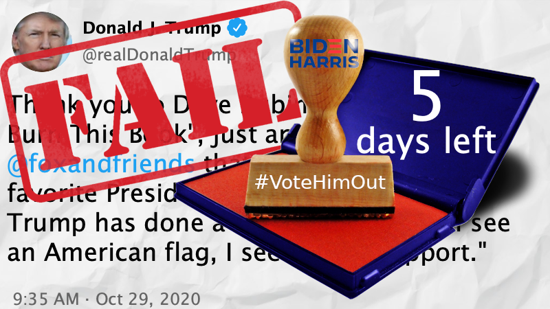 bots4democracy's tweet photo. @GeorgeTakei

Had enough? Be effective today! Find out how at https://t.co/ulZZcrGa6b #VoteHimOut #VoteEarly #BidenHarris2020 https://t.co/CQYHBDdo9U