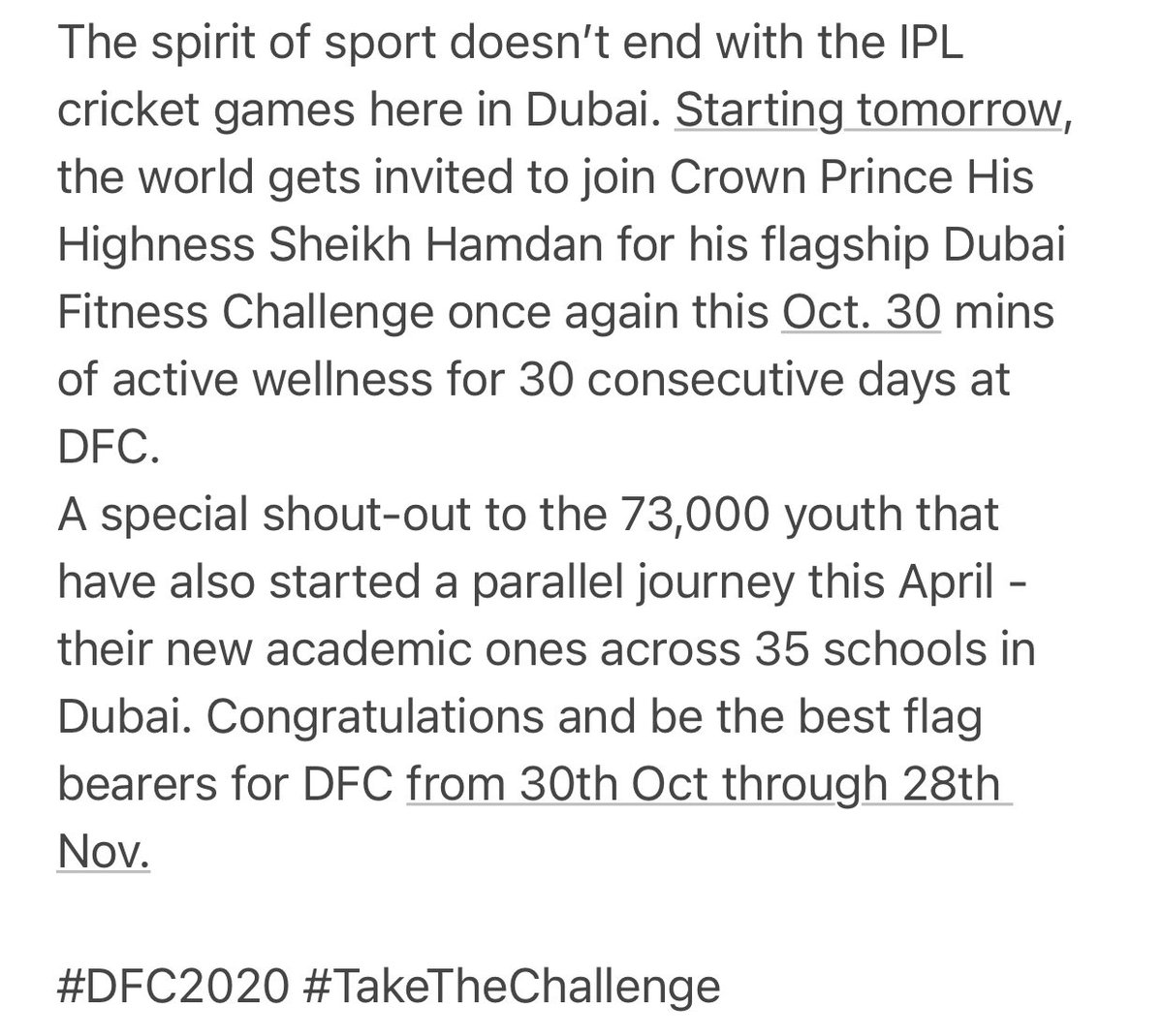 iamsrk's tweet photo. #DFC2020 #TakeTheChallenge https://t.co/hyYeIGP0DG