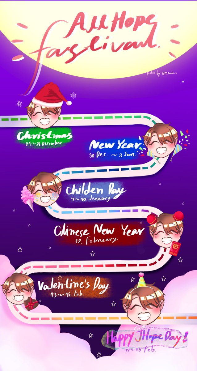 🎉🎉 𝕎𝔼𝕃ℂ𝕆𝕄𝔼 𝕋𝕆 𝔸𝕃𝕃ℍ𝕆ℙ𝔼 𝕎𝕆ℝ𝕃𝔻 🐿️🌼🌼
Project 1 : 𝙁𝙚𝙨𝙩𝙞𝙫𝙖𝙡 𝙤𝙛 𝙃𝙊𝙋𝙀 💖
โปรเจ็คฟิคสั้นตามเทศกาลให้อ่านจุใจถึง 3 เดือนเต็ม !
- คริสต์มาส🎄
- ปีใหม่🎇
- วันเด็ก 👶
- ตรุษจีน 💥
- วาเลนไทน์💗
- วันเกิดคุณโฮป 🐿️
ฝากติดตามด้วยนะคะ #Allhopeproject https://t.co/rzbvtMPXYE