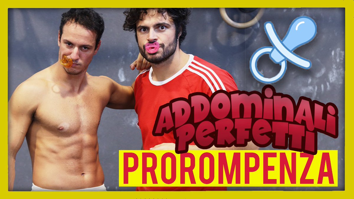 Desideri anche tu degli addominali perfetti? Gabriele e il suo format PROROMPENZA sono qui per deluderti.
youtu.be/ii5PEI4mE2w