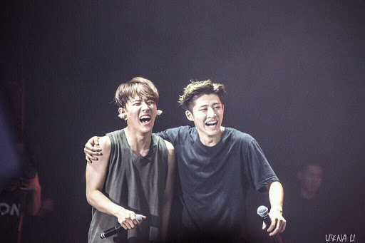 Hanbin with Donghyuk