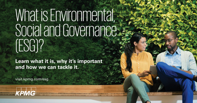 dmcgann's tweet photo. GOOD Read: @KPMG_US just released a new brochure to help you understand the purpose of #ESG reporting and the KPMG approach. #KPMG #Audit #ESG #Sustainability https://t.co/P3X5ofHT3r https://t.co/3bmW2N89W4