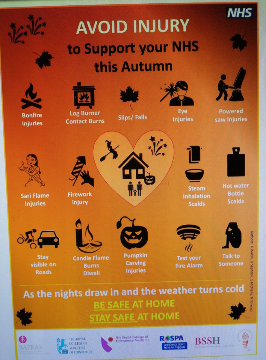 ChildrensBurnsC's tweet photo. With a different Halloween and Bonfire night for many of us, please think about how you can stay safe. https://t.co/hvDb4ZxnMU