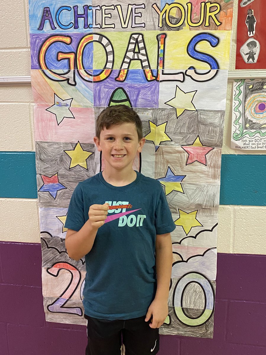 Congratulations to Griffin for being awarded our student of the month for our core value HONOR!!! <a href="/JenniferWarden5/">Jennifer Warden</a> @RES_halexander