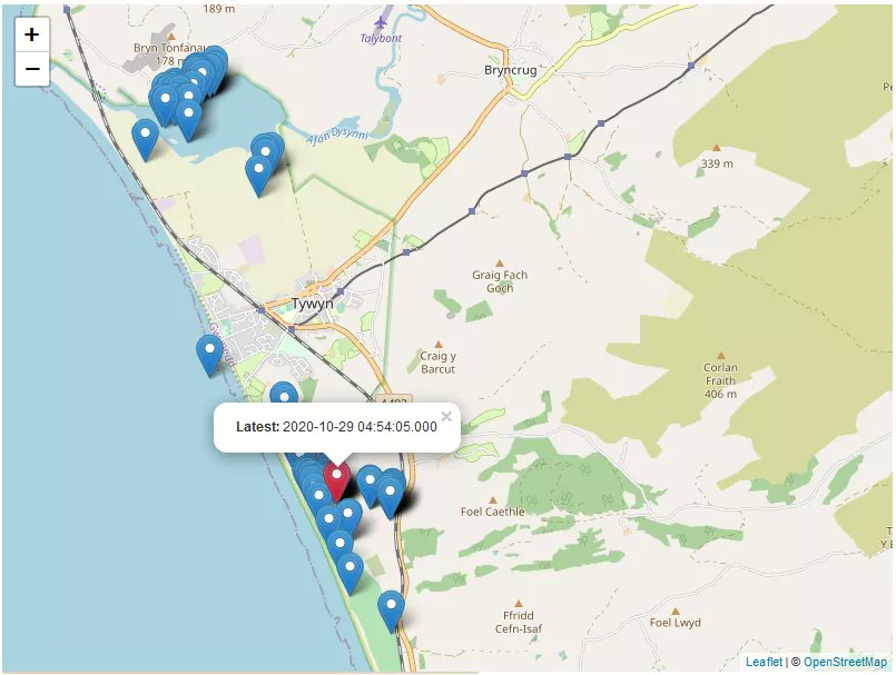 GrunderbirdsRgo's tweet photo. Polish ringed curlew yellow flag 49P knocking around Tywyn and the Dysynni. I was there a few days before this was sent to me, wonder if I overlooked it! Interesting route it took to get there... @BTO_Cymru @birdsinwales @BiOMEecology https://t.co/cp64ZEN4i2