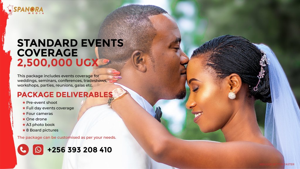SpanoraMedia's tweet photo. The season of love is on. Call/WhatsApp 0393 208 410 to book your Events Coverage today.
#EventsPhotography #EventsVideography #EventsCoverage #weddingphotography
#WeddingVideography #WeddingCoverage #CorporateEvents
#Photography #Videography #Audio #CommunicationDesign https://t.co/G1A6iZNX6V
