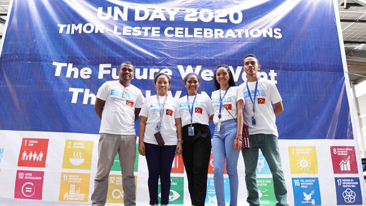 juleysialopees's tweet photo. UN Volunteer Timor-Leste
UNDP Timor-Leste
#youthengagement #comunitysensing #ICT #Healthspecialist #ComunicationPI https://t.co/TWfGfY9fxa