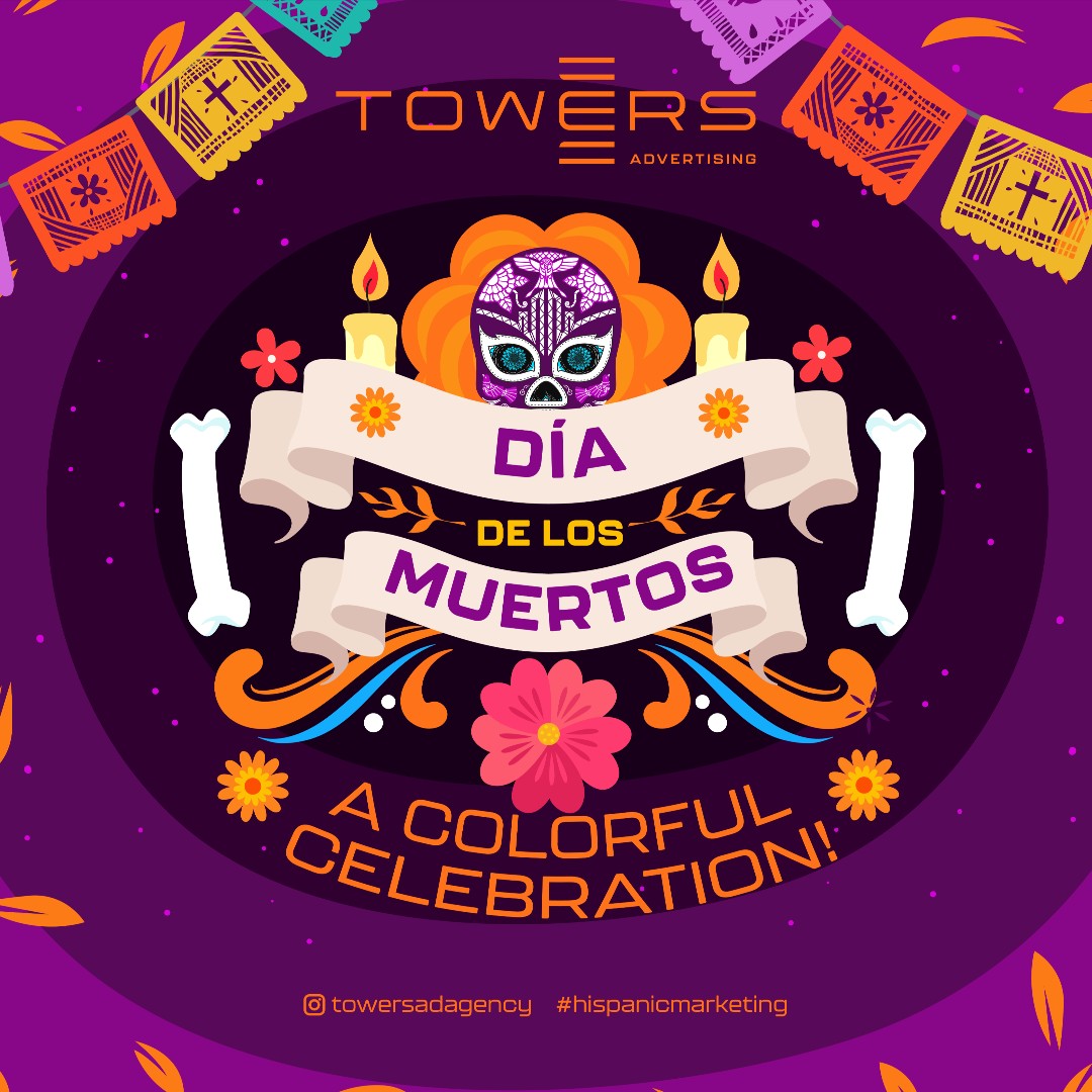 TowersAdAgency's tweet photo. It's the colors and culture for me!😗
#DíadeLosMuertos💀 captivates the eye with its bright colors. But, did you know these colors all have a significance?!😱

Read this thread to see the significance of each!👇 https://t.co/VP7jCtIwS8