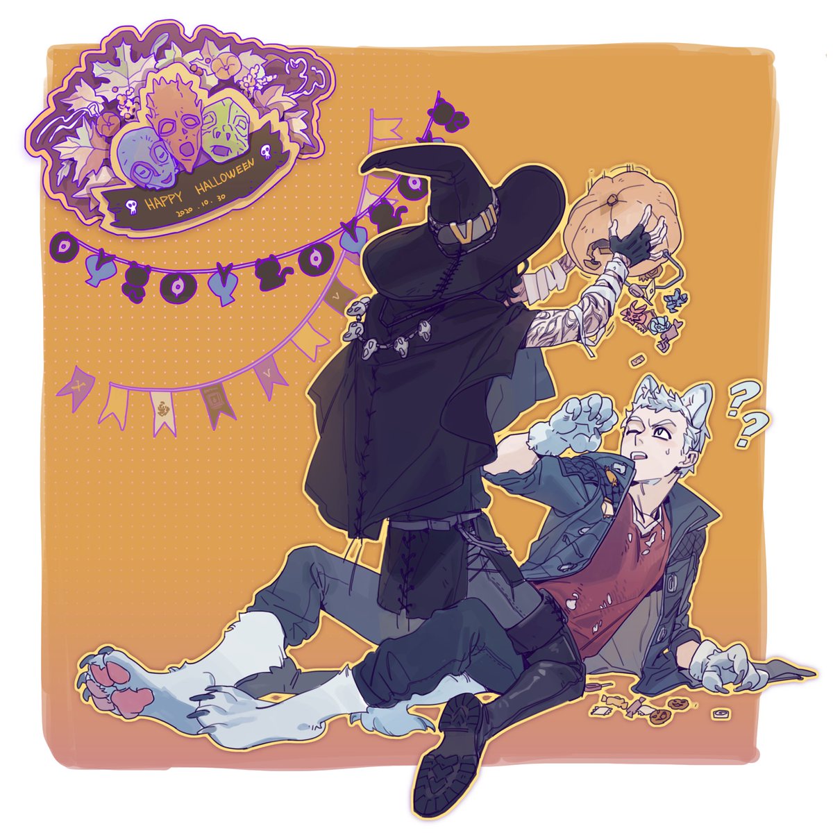 mintha410's tweet photo. 万圣节🎃 https://t.co/G0o8kPoyE5