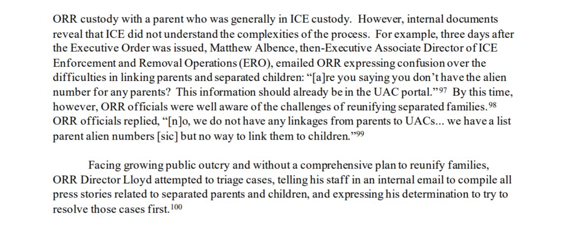 When the Trump administration finally ended Zero Tolerance, ICE began the process of trying to reunify parents still in ICE custody with their children. But again they ran into the same problems they'd had for almost a year—there were no systems linking parents with kids.