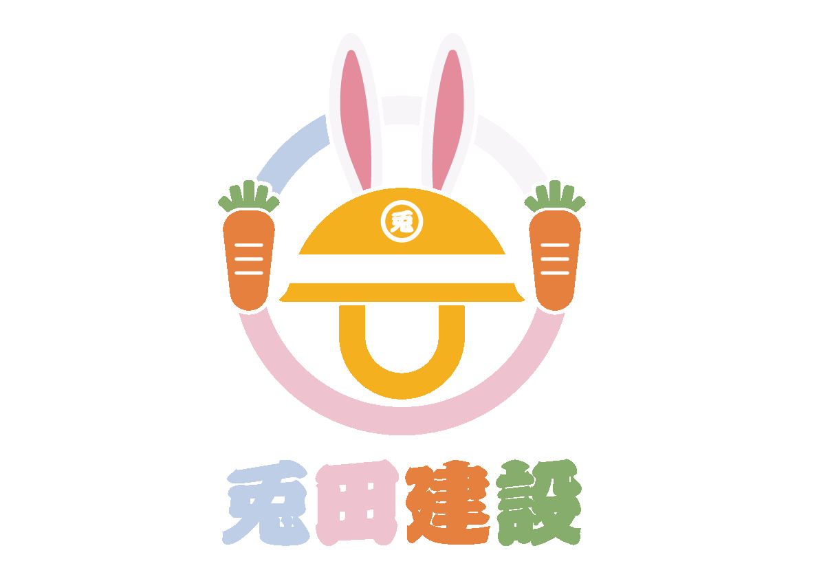 AKUKIN建設のロゴが出来たと聞いて、
兎田建設ロゴ作ってみた。
#ぺこらーと #兎田建設 
