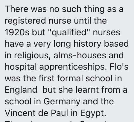 And this is why I like Twitter: Prof  @alisonleary1 has sent me this extra info to add to this thread  #MarySeacole  #FlorenceNightingale  #Nursing