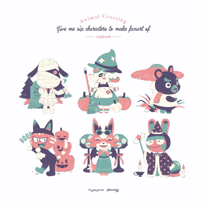 Thank you?? #sixfanarts #AnimalCrossing 