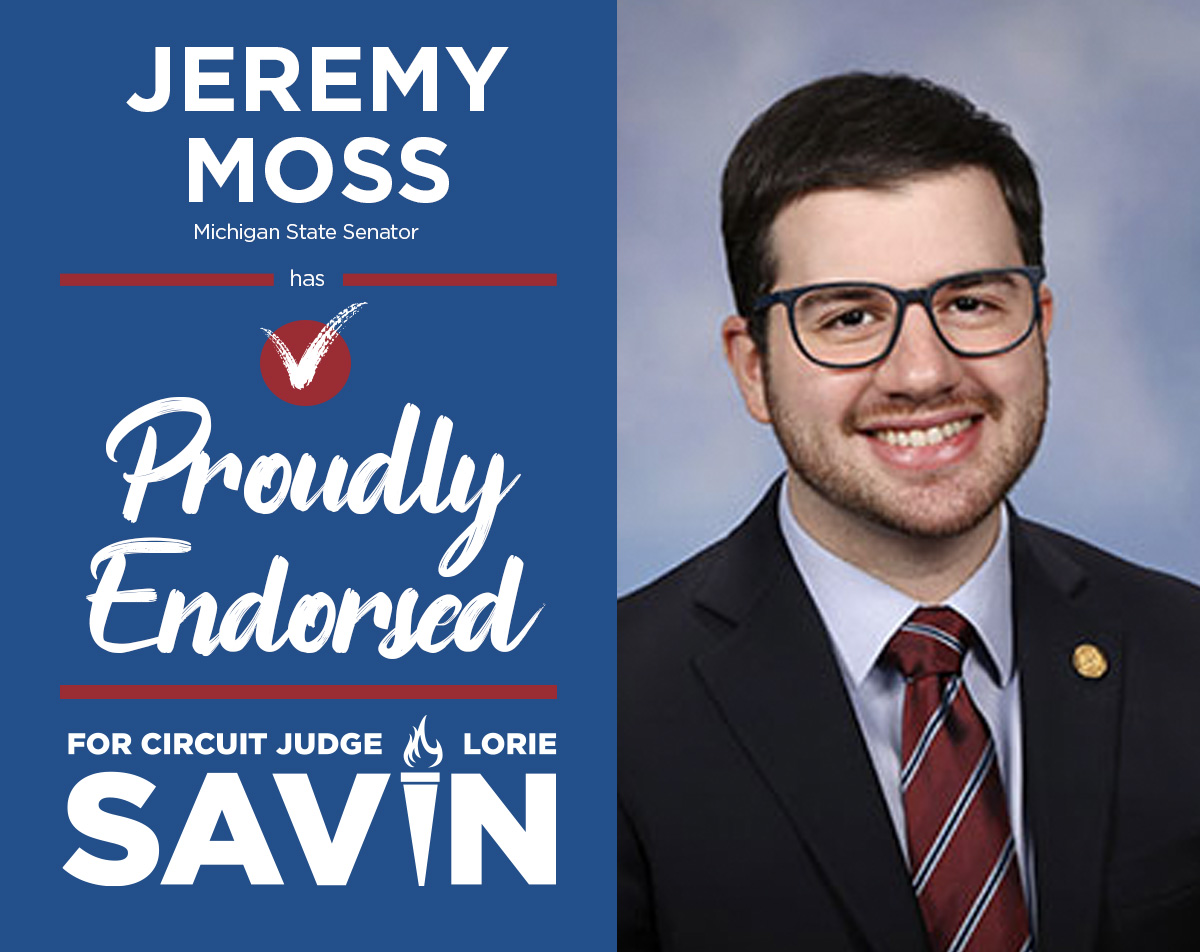 SavinForJudge's tweet photo. A big thank you to Office of State Senator Jeremy Moss for your support. I appreciate everything you do to help serve the people of the 11th district. https://t.co/wQipSqxvwQ