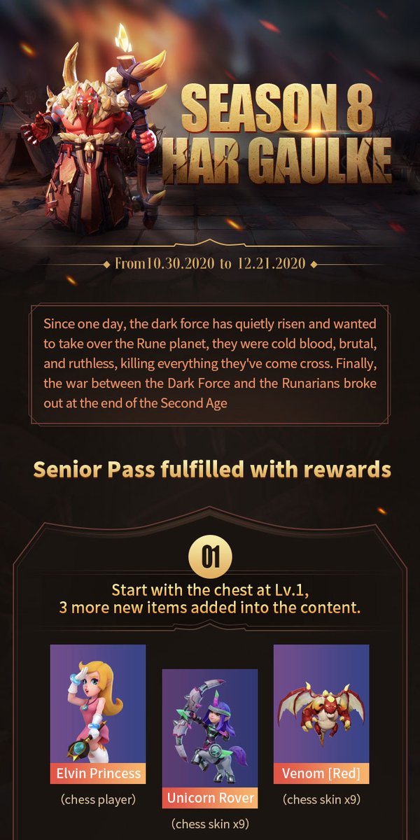 Autochess_DE's tweet photo. 😊Season 8 &amp; S8 Chesspass

Countdown: 01:30:00⏳

#Autochess #Season8 #S8chesspass https://t.co/F8IZcC84lO