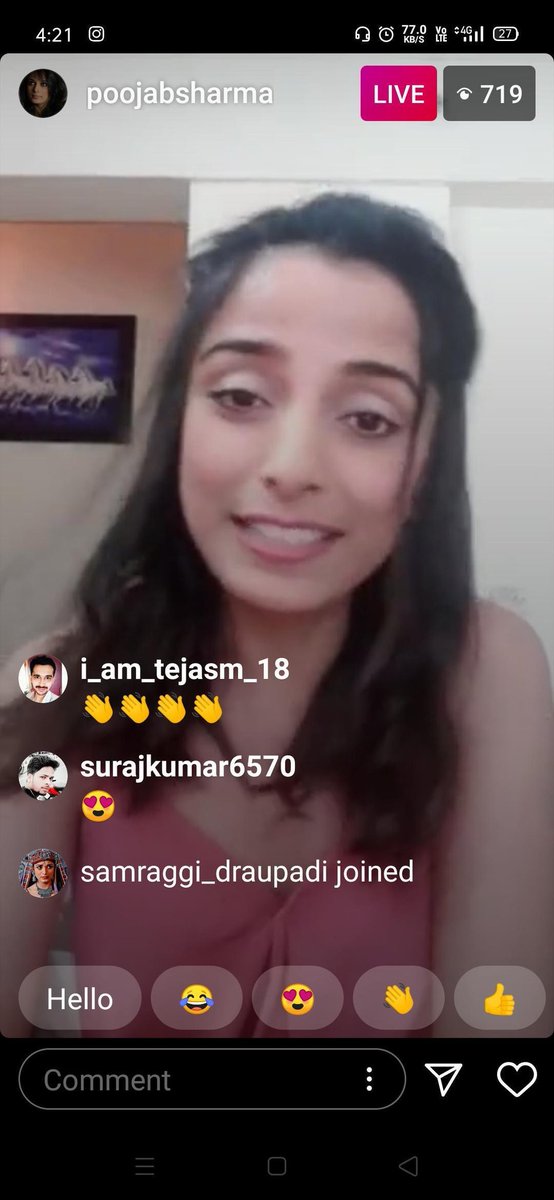 shaheerpoojaluv's tweet photo. #PoojaSharma you are so beautiful omg!!😭
Damn just look at her😍❤
We want pictures in this look please😭🌈

We love you so much!💫❤
Please come live soon💫❤

#Poohearts https://t.co/Wgs1L0Nd1S