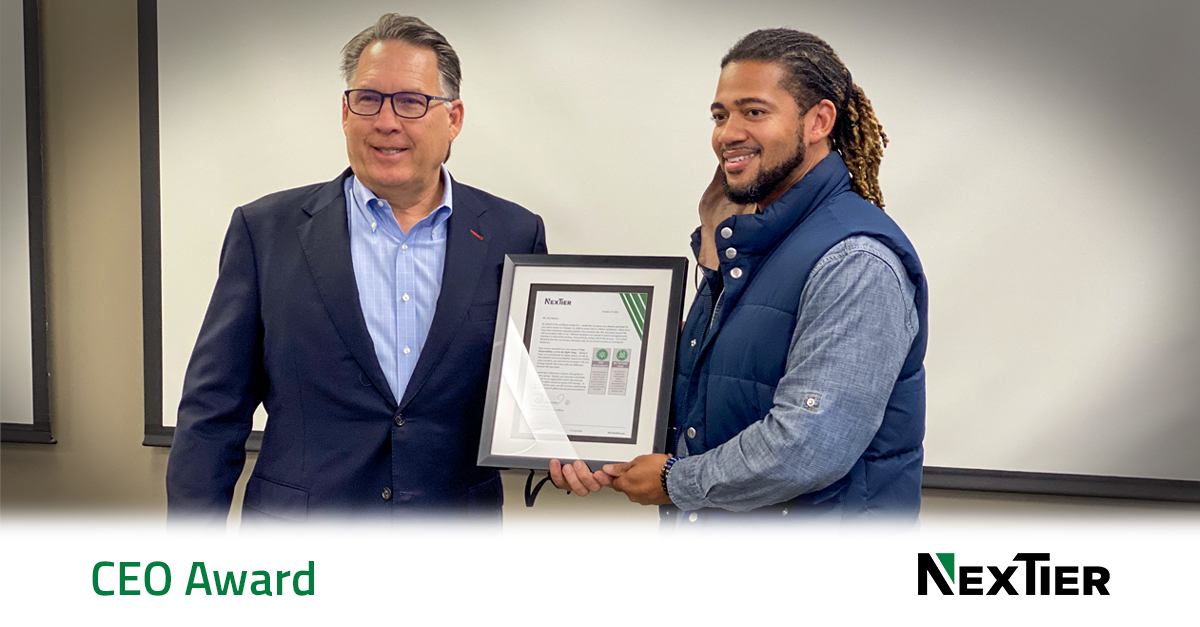 We’re proud to recognize our own Kris Mathis for his quick action to assist a fellow NexTier team member. You may not have only saved a life, but you also set an outstanding example for everyone in the NexTier family.
