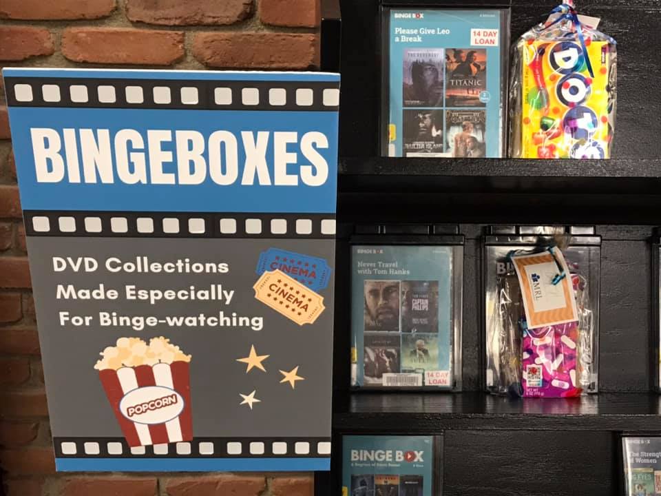 Movie Night Just Got Better with MRL's Movies!
BingeBoxes are collections of movie all checked out in one themed movie collection. Sounds fun!! #movies #BINGEBOX
