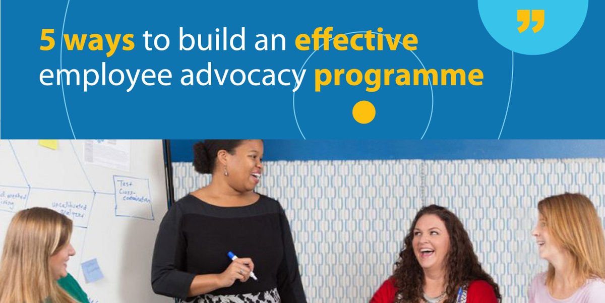 The right tools, making it fun and a strong launch plan are just some of the ways to build employee advocacy. Learn more here: rallyrecruitmentmarketing.com/2020/08/build-… 
#EmployeeAdvocacy #SalesTools  #SalesTechnology #WolfpackMarketing