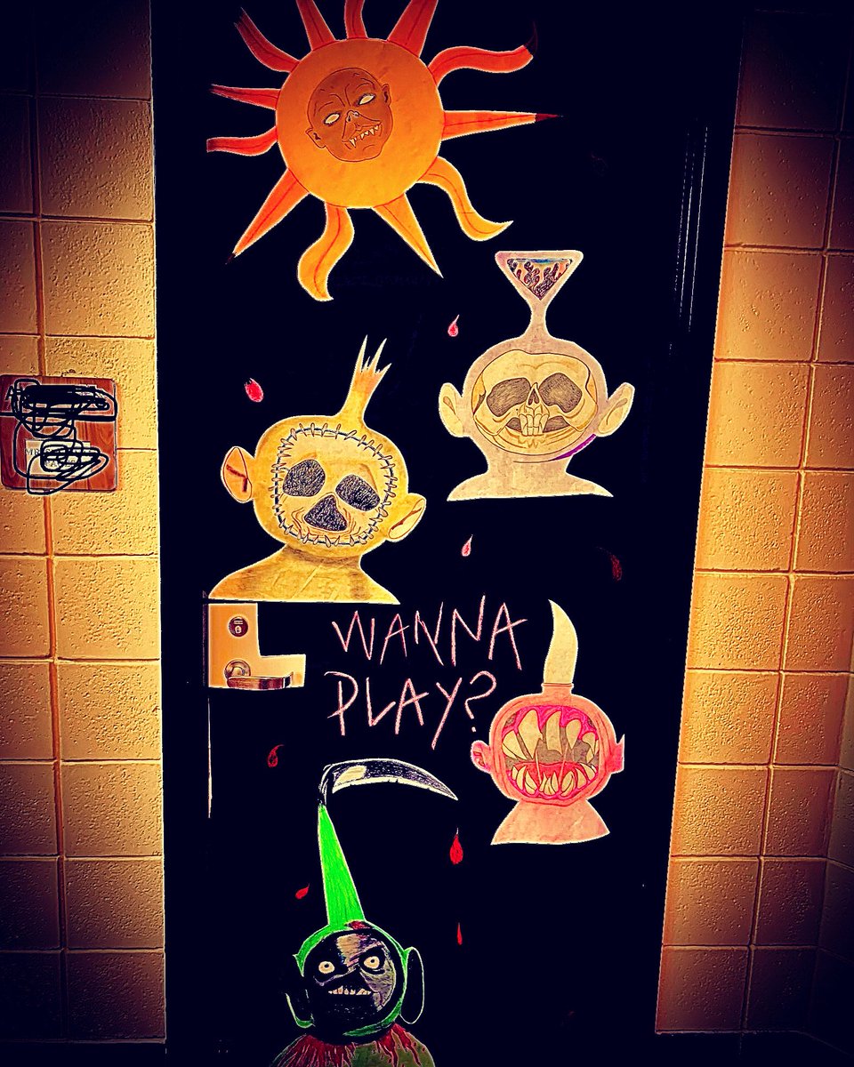 Sped Halloween Door Design! @newcaneyhs <a href="/NCHS_AV/">NCHS AV</a> <a href="/newcaneyisd/">New Caney ISD</a>