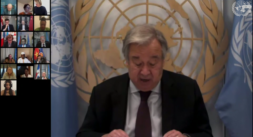 UNSG @antonioguterres: 'Women's participation is not a favor to women, it is essential for peace and security.' #WomenPeacePower