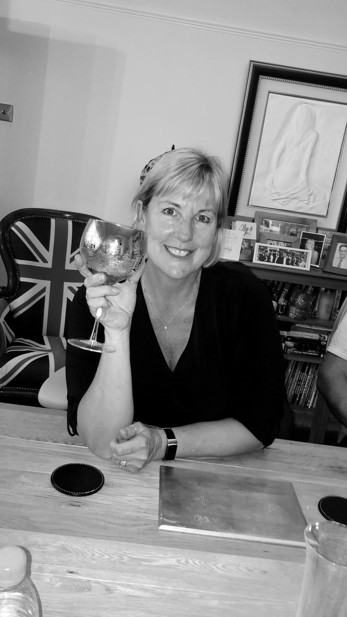 Thank you for your lovely tweet Louise ☺️. 
Director, Lesley, had a wonderful birthday celebrating at home with her family around her (and a glass of <a href="/marksandspencer/">M&S</a> clementine gin and tonic in her hand) 🥳