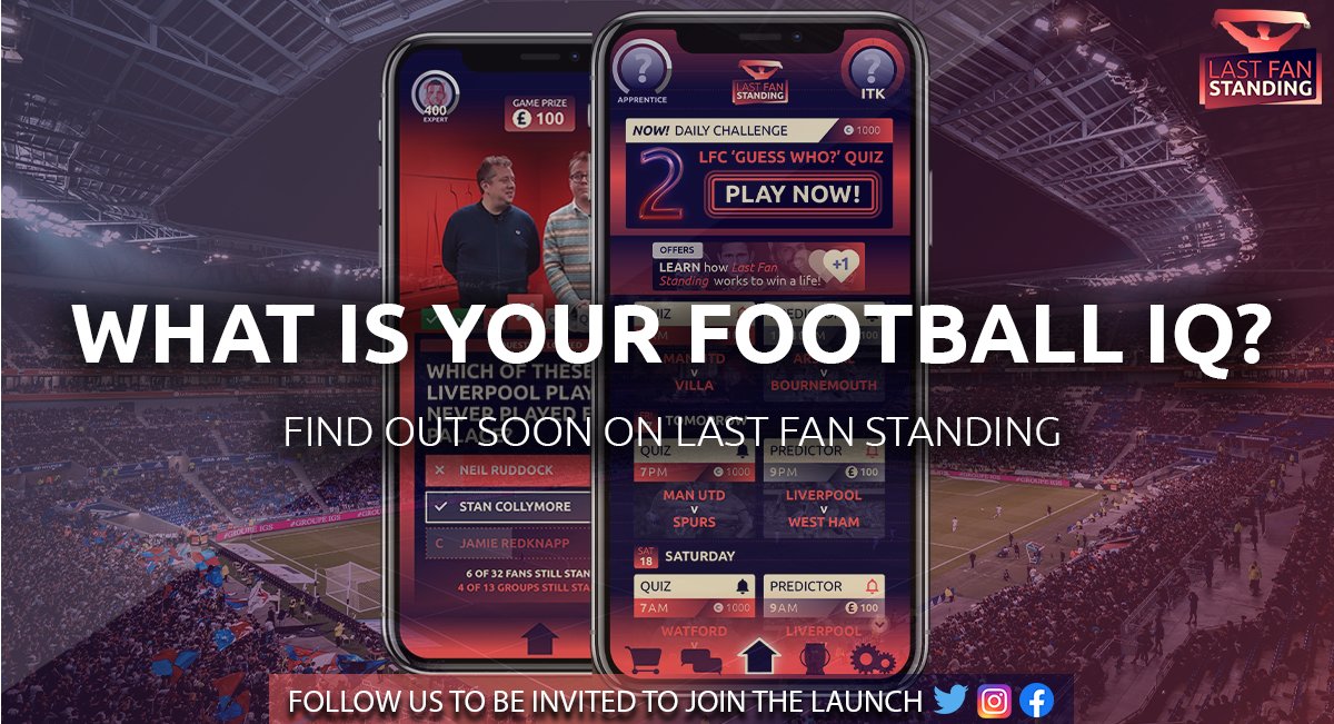LastFanStandin1's tweet photo. Stay tuned, follow the page and join our launch very soon!📲⚽️ 

#LastFanStanding https://t.co/GpD1gO1LPJ