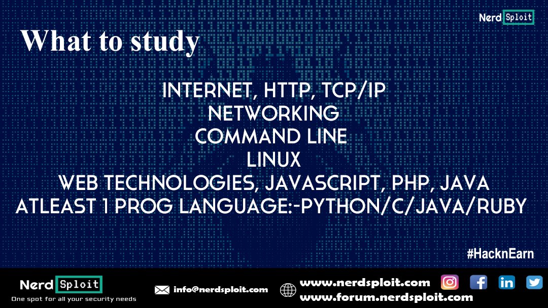 NerdsploitNS's tweet image. #hackerone #hacker #bugbounty #cybersecurity  #hackers #ethicalhacker #bugcrowd #hackernews #h #hackerindonesia #hackerearth #hackerman #kalilinux #ethicalhacking #hackerrank #vulnerability #malware #security #pentesting #infosec #hackerspace #bugbountytips  #blackhat #nerdsploit