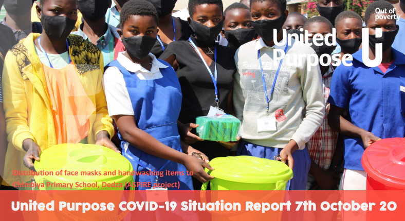 Want to find out more about UP Malawi's response to #COVID19? Our October Situation Reports are now live. 

We are uploading fortnightly updates on the changing situation here  👉 united-purpose.org/covid19-malawi