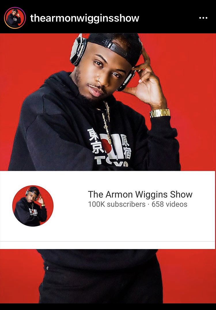 ToriVoice3's tweet photo. I rocks with this guy right here!! Congratulations Armon 100k!! 🎉🎉🎉🎉🎉🎉🎉🎉🎉 https://t.co/3O2VJSey5m