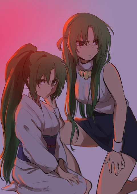 EDの姉妹が好き 
#ひぐらしのなく頃に業 