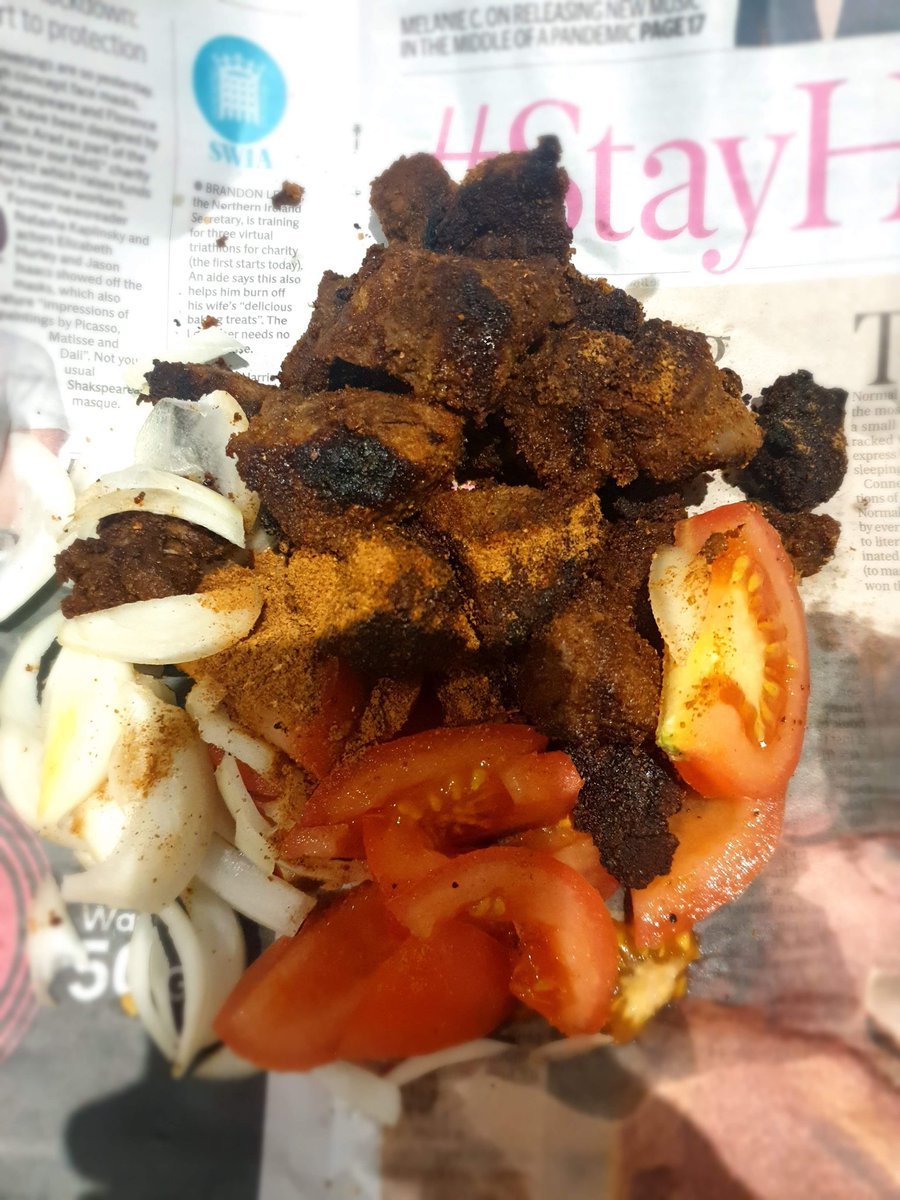 mybreakingviews's tweet photo. We first learnt about Nigeria ๐ณ๐ฌ and made suya. This was my first every #CookingTravelTalks live. So many people cooked with me ๐ฅฐ๐ https://t.co/VlgeWt0wNY
