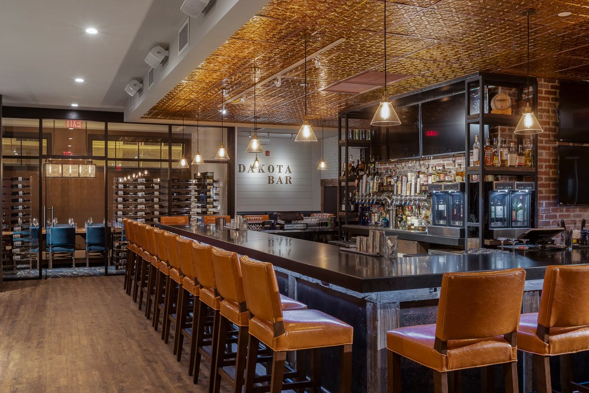 SleepingDogProp's tweet photo. This is the bar at Smythe &amp; Dove Steak house. The whole project from ground up was designed and built by the SDP team. Hoping to please a discerning crowd in Andover MA https://t.co/JhUCQ34BlA