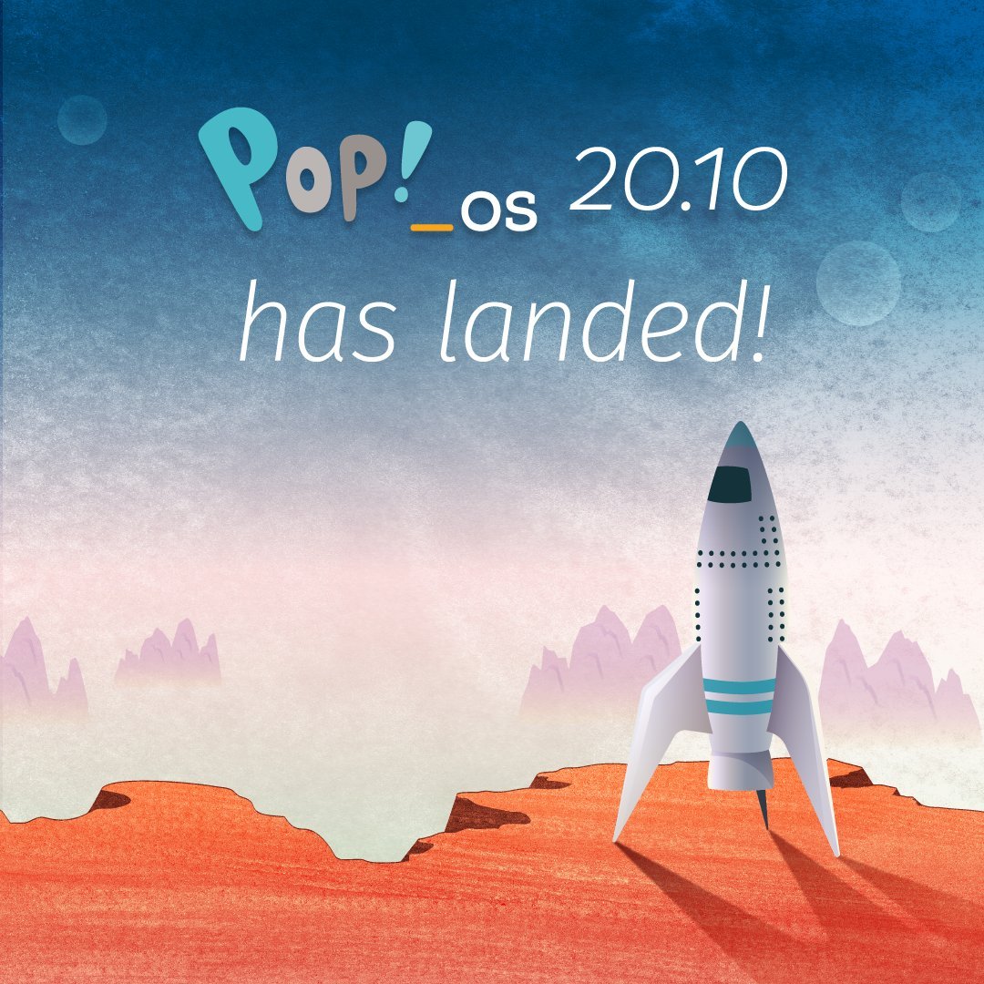 elfreelancerdev's tweet photo. #PopOs Pop!_OS 20.10 ya disponible para su descarga.

Si ya lo tienen instalado pueden hacer upgrade con este comando:

🐧pop-upgrade release upgrade https://t.co/6jONrevCPs
