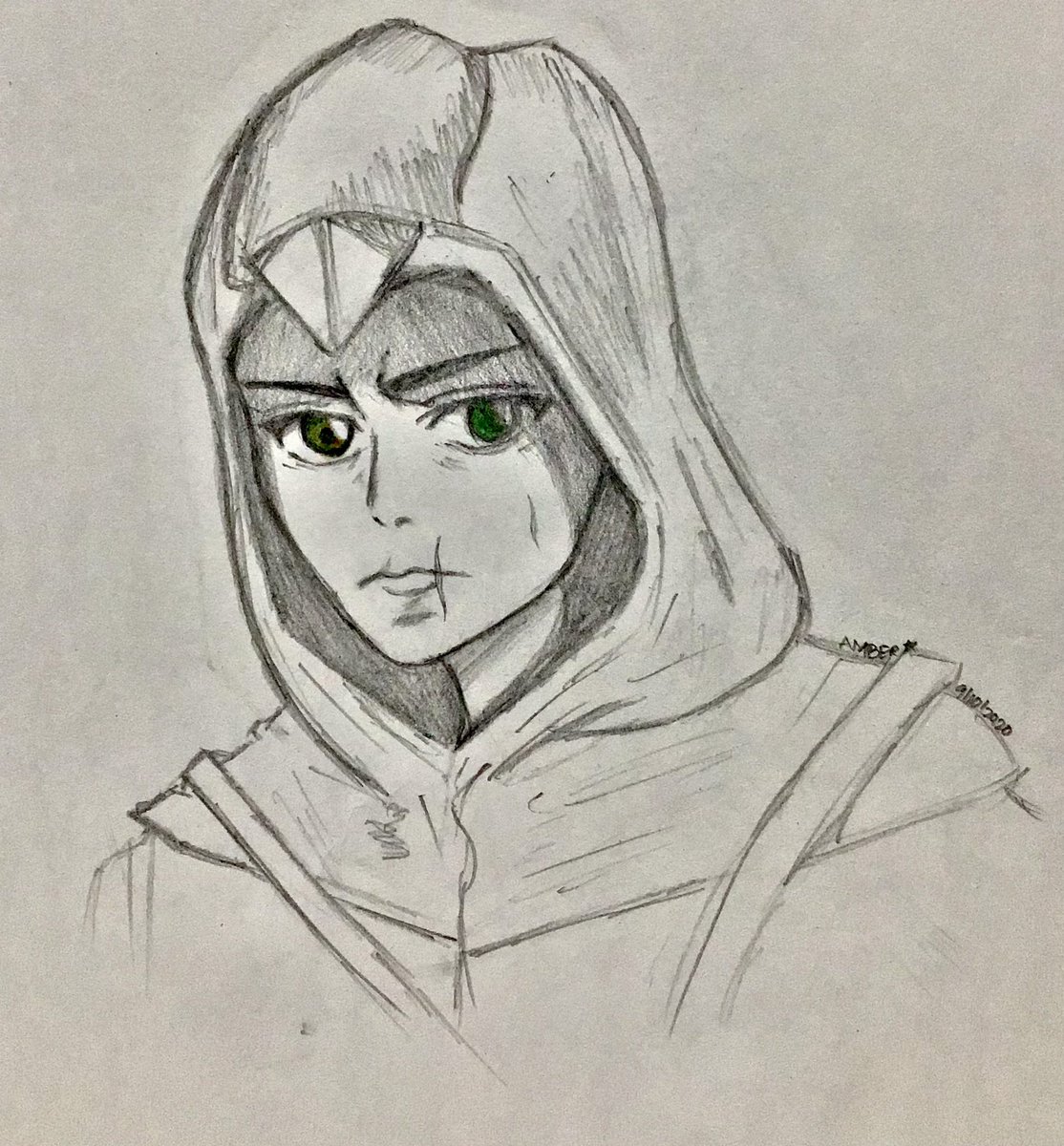 oh_potatoes's tweet photo. Robin knew Jeremy loved the Assassin's Creed games. His favourite character was Altaïr so Robin decided to surprise him. Safe to say, Jeremy loved it.
#drawtober #WynonnaEarp #FiveForWynonna #EarpTheWorld #RobinJett #Jetri #Altair #AssassinsCreed #Fanart #WEfanart https://t.co/AwYVSq6PIH