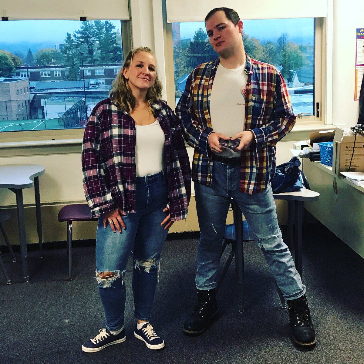 JenniferJ_White's tweet photo. Decades Day at BHS! #BPatriotProud #BCSDSpiritWeek https://t.co/iNSiJcIJM0
