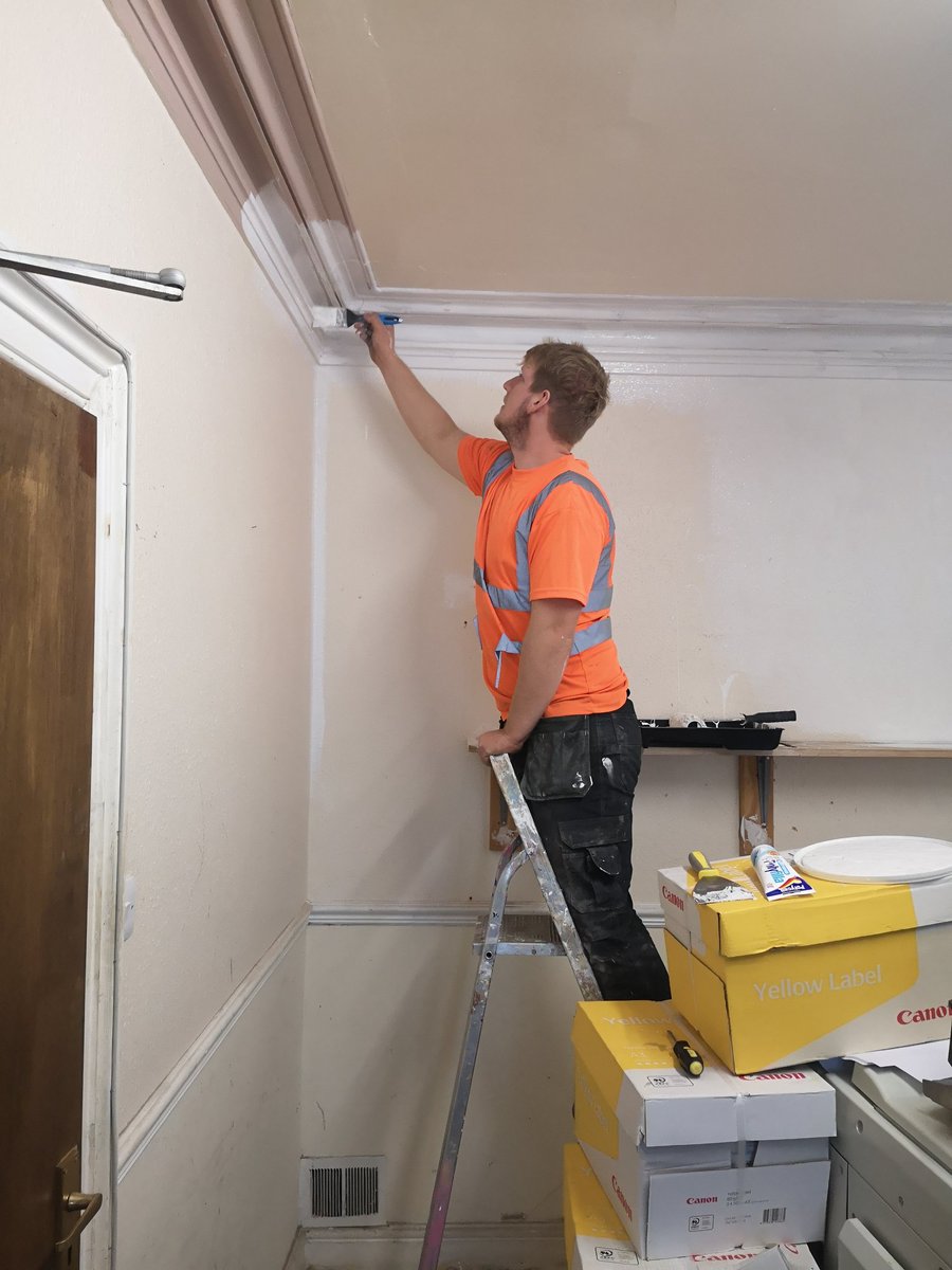 CleeLibDems's tweet image. Work going on at CK House for the Lib Dems.  More work to come in future months on transforming downstairs so it can be used by the community.
