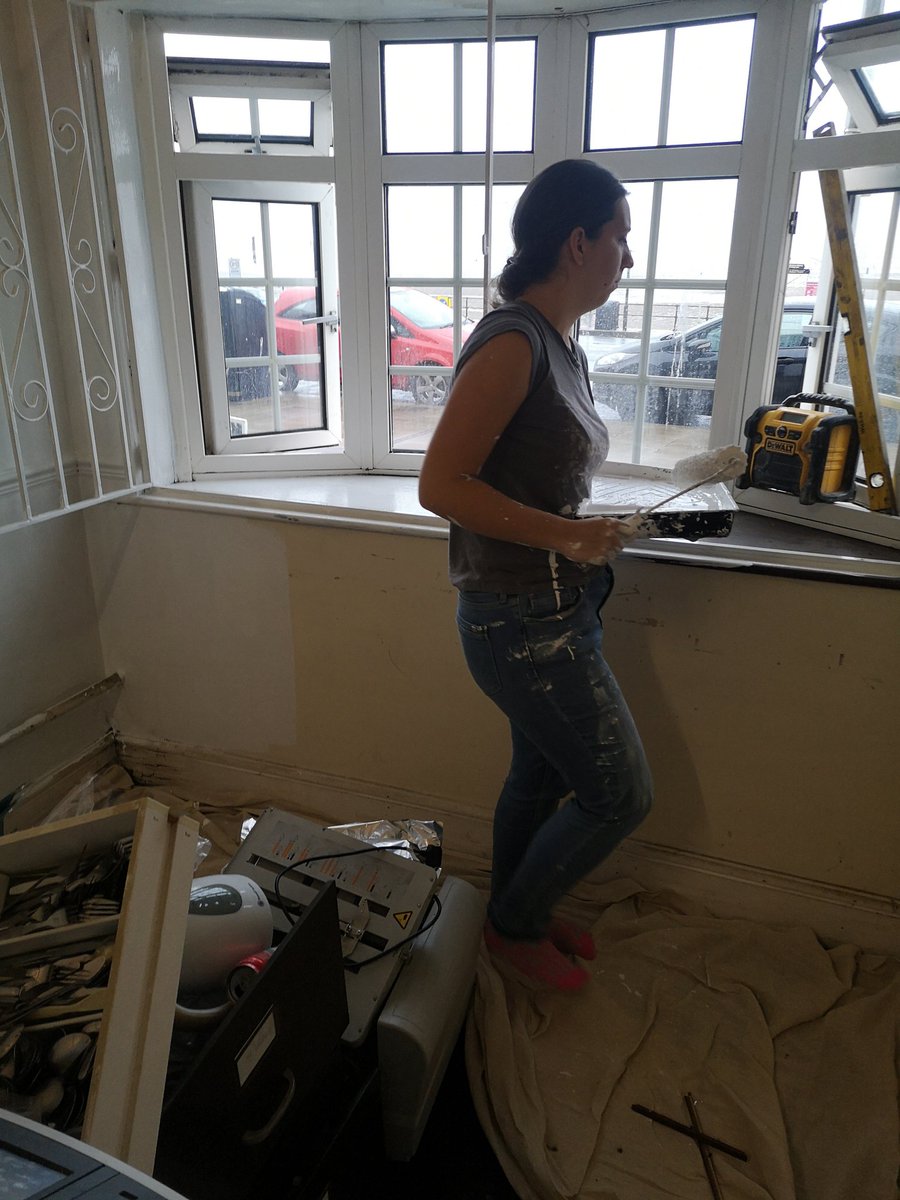 CleeLibDems's tweet image. Work going on at CK House for the Lib Dems.  More work to come in future months on transforming downstairs so it can be used by the community.