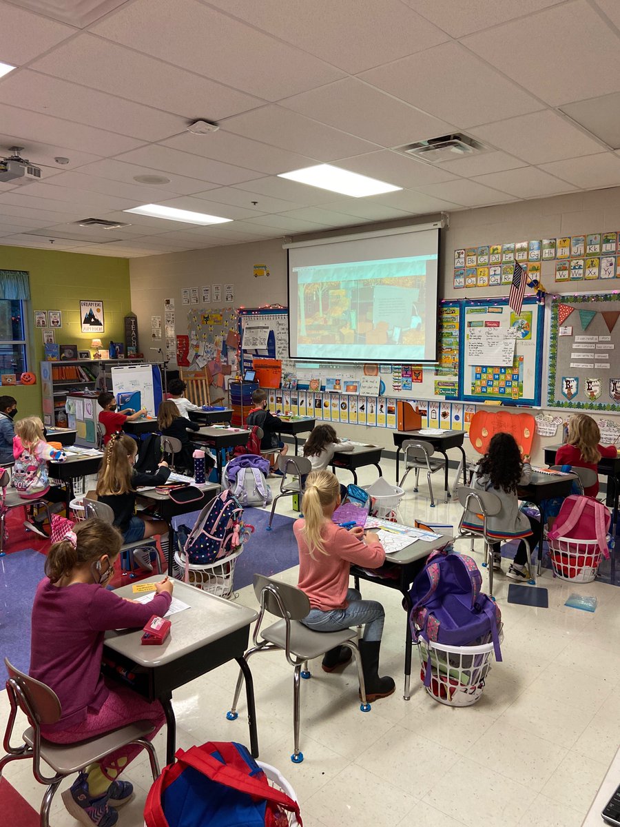 First Grade loved participating in <a href="/Jumpstartkids/">Jumpstart</a>. 📚#ReadfortheRecord #babybirds #creeklife