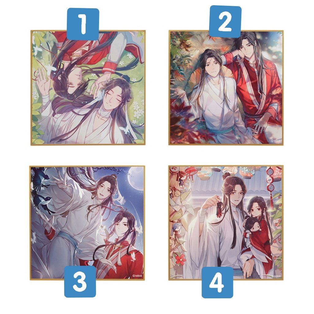 TGCF shikishiPrice: P200 eachvariation:1, 2, 3 or 4* i'll accomodate a total of 5 slots lang per variation, so a total of 20* please reply to get a slot. the slot's yours if i like and respond with the order form link* doo and dop is 30 October, 11:59PM