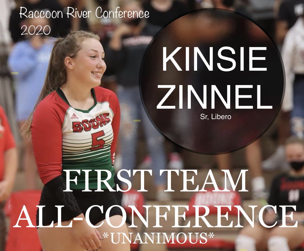 Boone High School Volleyball (@toreadorvb) on Twitter photo Congratulations Kins on your RRC Unanimous First Team All-Conference Volleyball selection! <a href="/BooneActivities/">BooneToreadors</a> <a href="/SportingBoone/">Sporting Boone</a> <a href="/kinsiezinnel/">Kinsie Zinnel</a> Congratulations Kins on your RRC Unanimous First Team All-Conference Volleyball selection! <a href="/BooneActivities/">BooneToreadors</a> <a href="/SportingBoone/">Sporting Boone</a> <a href="/kinsiezinnel/">Kinsie Zinnel</a>