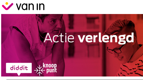 Ingridstes's tweet photo. Werk je met een @UitgeverijVanIn -methode ondersteund met Knooppunt of #diddit?
Goed nieuws! We verlengen toegang tot materiaal van voorgaande leerjaar nu tot aan de kerstvakantie. Zo kun je differentiëren & leerlingen optimaal begeleiden in hun leerproces.
#vaninformeert https://t.co/AiuoPYI3eZ