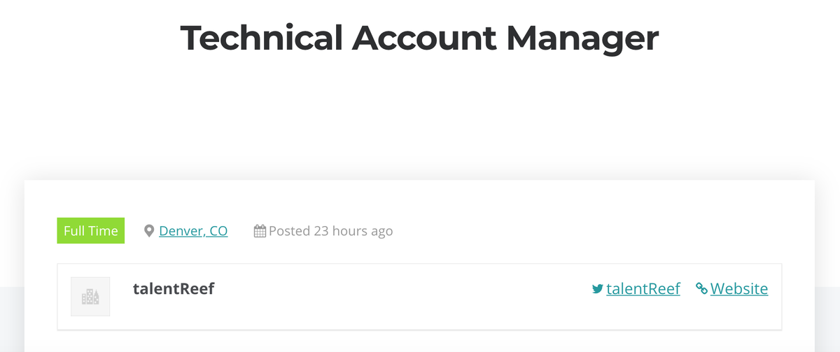 Workato's tweet image. New Job Alert! 🙌 Our friends at @talentReef are looking for a #TechnicalAccountManager . Interested? Apply via the Systematic Job Board: bit.ly/3kIwhdg