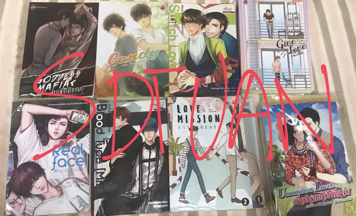 mytstd's tweet photo. ขายฮะ
สภาพ 95-99% ขอดูรูปเพิ่มเติมได้
*ทุกเล่มมีตำนิ ซื้อมากกว่า 1 ลดได้ตามเหมาะสมจ้า*
#มาเฟียเมียหมอ
#candy
#switchlove
#เราจะจีบเฮีย
#ผมคบกับบอท
blood type mr.O
love mission 1,2
#เรื่องรุกของพี่แจ่ม
#นิยายวายมือสอง #นิยายมีตำหนิ #ขายนิยายวาย #นิยายวายจบแล้ว #นิยายวาย https://t.co/UtM3dgnPv0