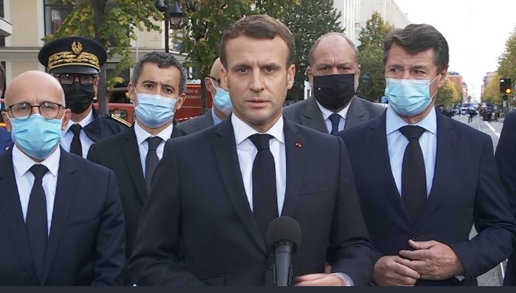 RichardCPendry's tweet image. President Macron: France is under attack from Islamic terrorism. #understandingTerrorism #NiceAttack
