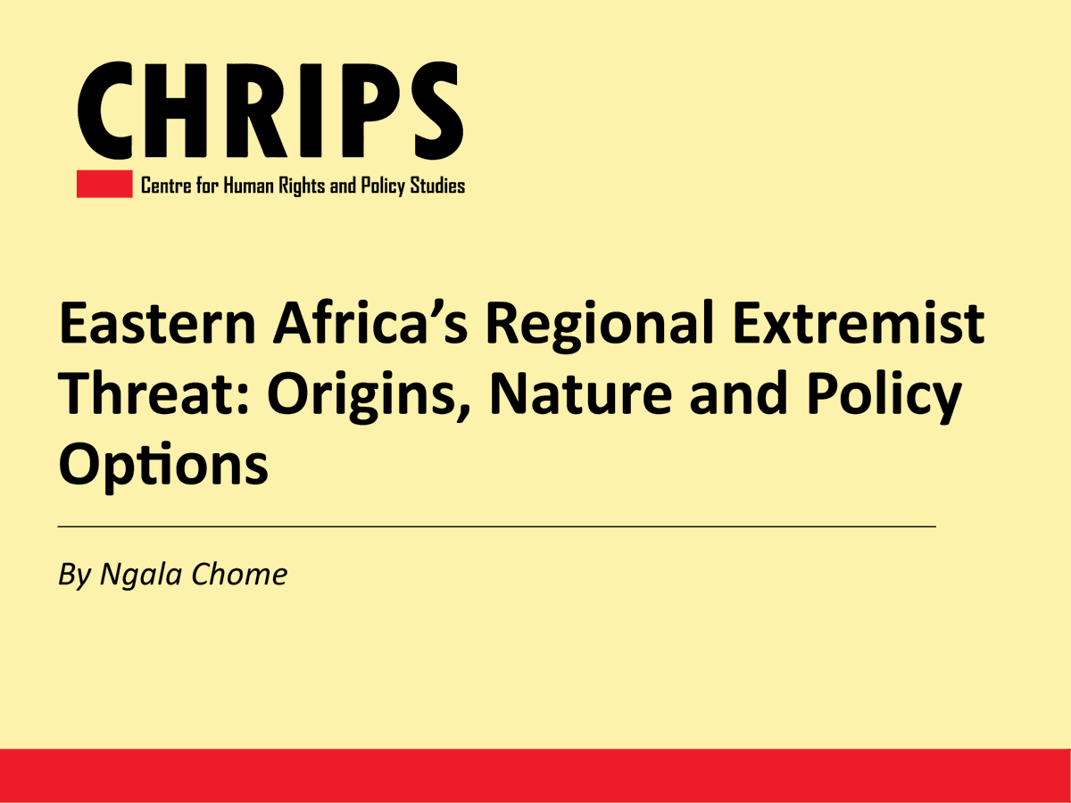 Our latest research paper discusses the potential for al-Shabaab and other jihad organisations to increase their geographical reach and lethality in Eastern Africa whilst examining local trends @MutumaRuteere @RAbdiCG @emorier @_RahmaRamadhan ➡️bit.ly/VEreport