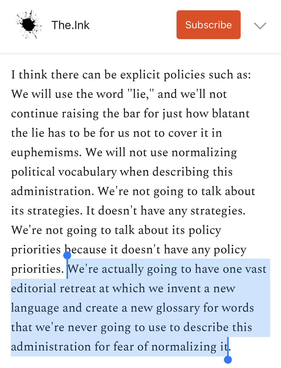 . @mashagessen makes this point about unconsciously normalizing press language very crisply here:  https://the.ink/p/how-to-block-an-autocratic-breakthrough