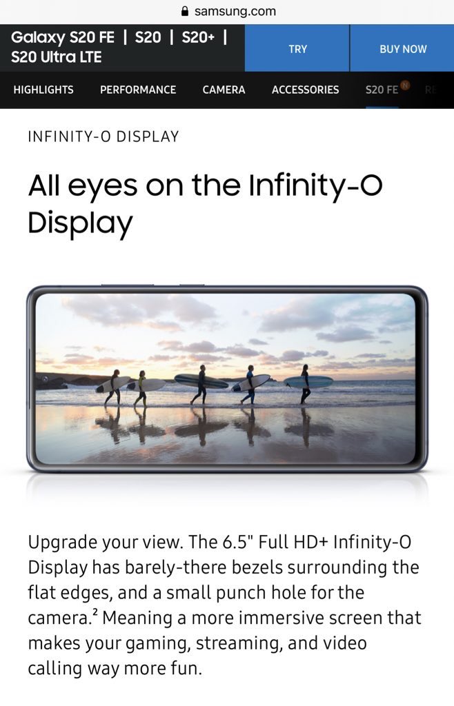 #GalaxyS20FE yes at least my eyes are! 👀 https://t.co/ubwHjMiHk0