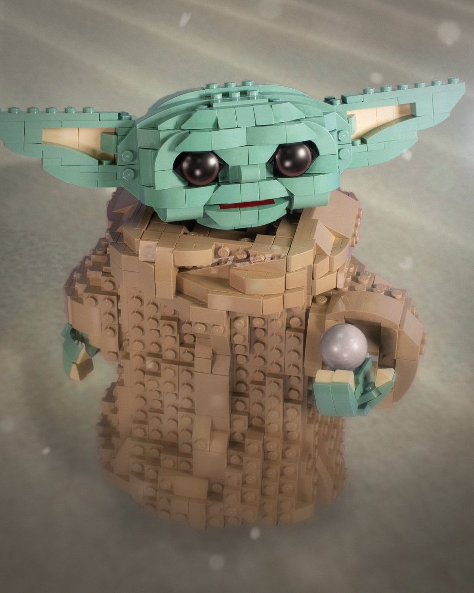 LEGO_Group's tweet photo. We couldn't decide which photo of the Child to post today - so we've used all of them #ThisisTheWay #LEGOStarWars #StarWars #TheChild https://t.co/m5H5ZgKIZn