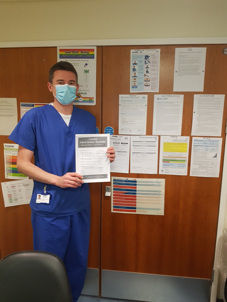 SamanthaMcAlon2's tweet photo. Dr McGregor has been busy ensuring patient safety on ward rounds @CalumAMcGregor #donalddt https://t.co/bjJTL3YLZv